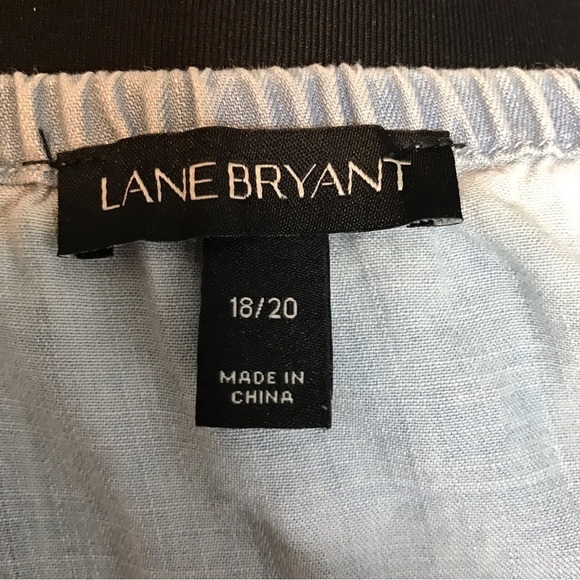 Lane Bryant chambray blouse size 18/20W - Picture 4 of 4
